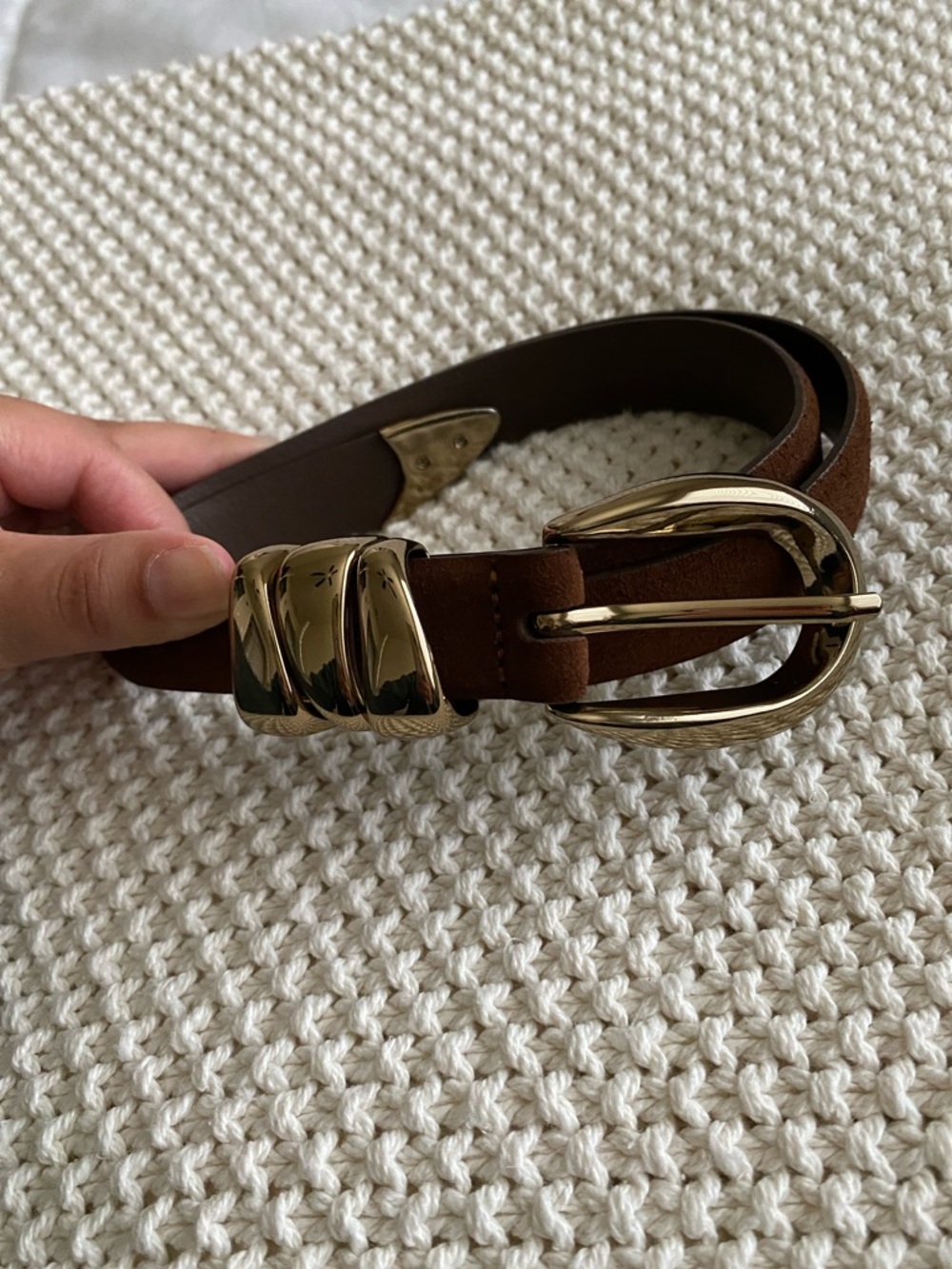 Madewell Brown Leather Belt